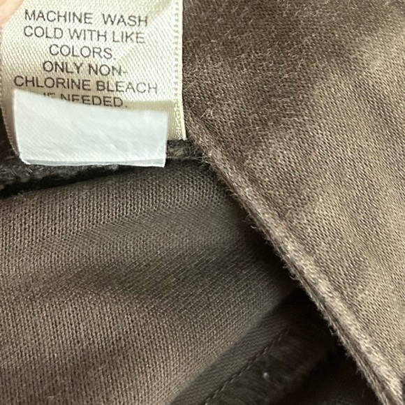 J. Jill Womens Cotton Mid Rise Full Zip Wide Leg Front Back Pocket Pants Size 10 - Picture 11 of 13